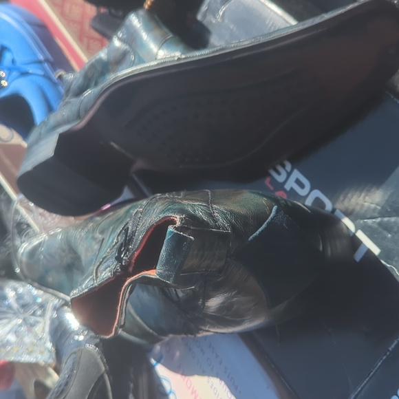 Polo by Ralph Lauren Men's Black Leather Boots - Picture 4 of 4